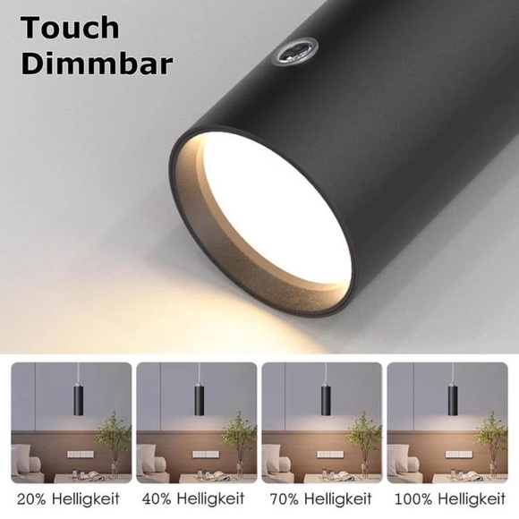 1 Battery Operated Pendant Light, LED Rechargeable Light Battery, 3 Color New - Picture 3 of 9